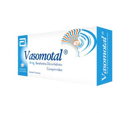 VASOMOTAL 16 MG. CJ X 20 COMPRIMIDOS