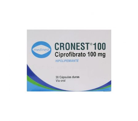 CRONEST 100 MG. CJ X 30 COMP.