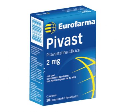 PIVAST 2MG CJ X 30 COMP. REC.
