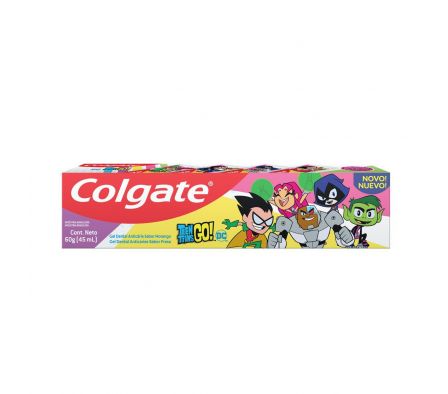 Colgate crema dental infantil kids titans