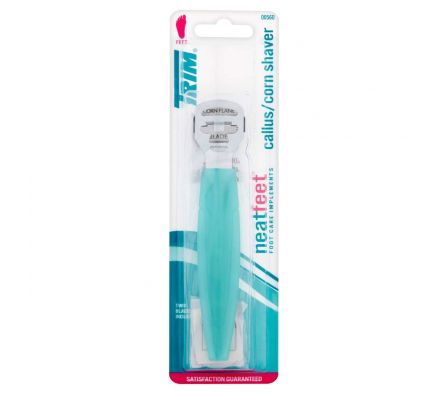 TRIM NF TEAL CALLUS SHAVER CORTADOR DE CALLOS