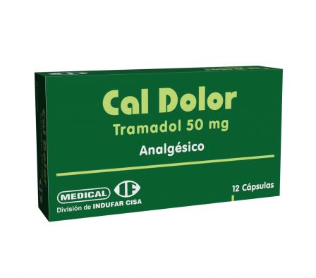 CAL DOLOR 50 MG. CJ X 12 CAPS.