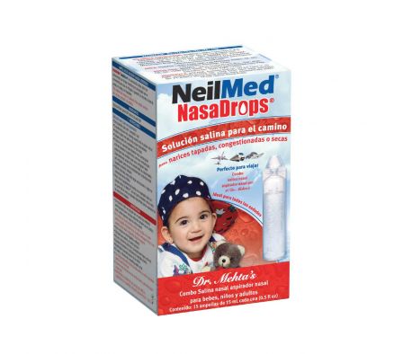 NASADROPS AMP. NASAL NEILMED CJ X 15 APLICADORES