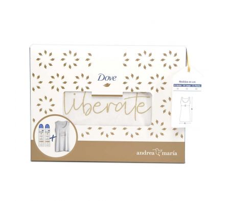Dove deo spray original x 2 + remera de regalo pack