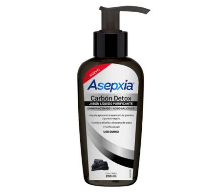 ASEPXIA JABON CARBON LIQUIDO 200 ML