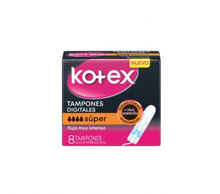 Kotex tampones evulucion cj. 8 unidades