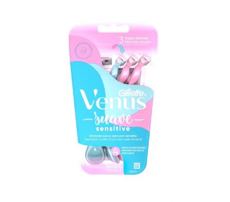 Gillette maquina venus simply 3 sensitive x 4