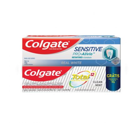 COLGATE CR. PRO ALIVIO 110 GR GRATIS TOTAL CLEAN 90 GR