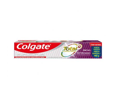 COLGATE CR. DENTAL TOTAL ENCIAS REFORZADAS 140 GR