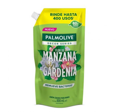 PALMOLIVE JAB LIQ. RPTO P/MANOS MANZA&GARDEMIA 800ml