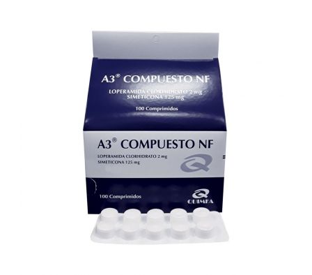 A3 COMPUESTO NF (100 COMP.) EXHIB. X 10 BLISTERS