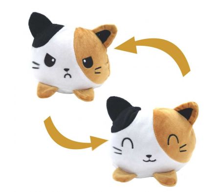 Peluche gatito hipoalergenico 17x13 cm variedades de colores