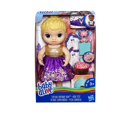 Baby alive cupcake birthday