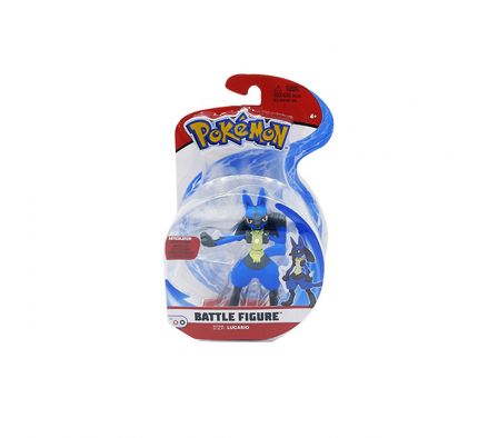 Jazwares pokemon battle fig 3" lucario