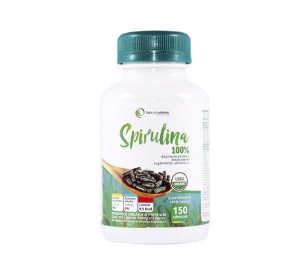 SPIRULINA 100% FR. X 150 CAPS.