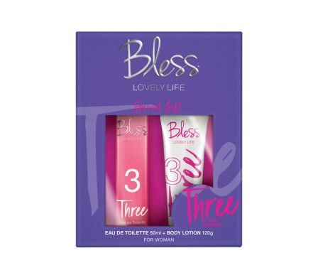 BLESS LOVELY LIFE THREE (EDT 50 ML+LOCION 120 GRS)