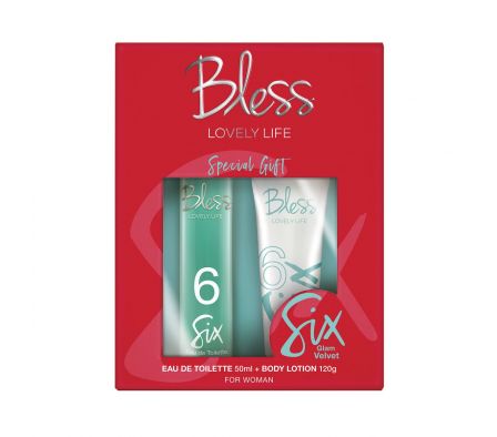 BLESS LOVELY LIFE SIX (EDT 50 ML+LOCION 120 GRS)