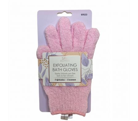 Cala guante exfoliante para baño