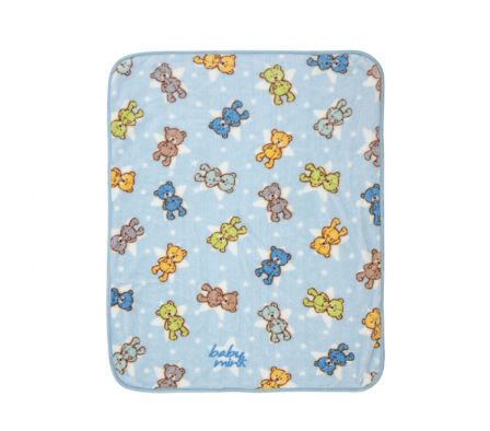 BABY MINK COBERTOR AZUL PREMIUM BABY 6472
