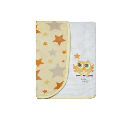 BABY MINK COBERTOR AMARILLO DOBLE CONFORT  5016