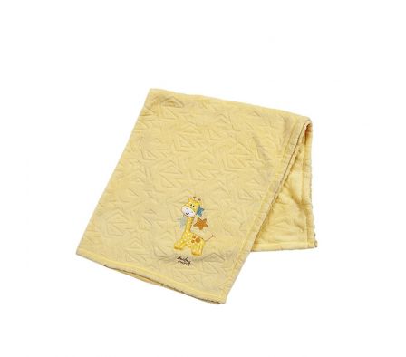 BABY MIINK FRAZADA AMARILLO EXTRA SUAVE 1737