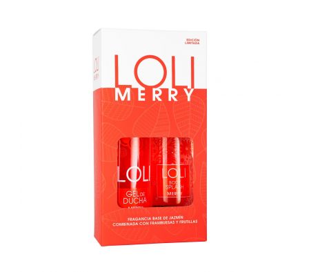 LOLI MERRY BODY SPLASH 110ML + EMULSION 230GR