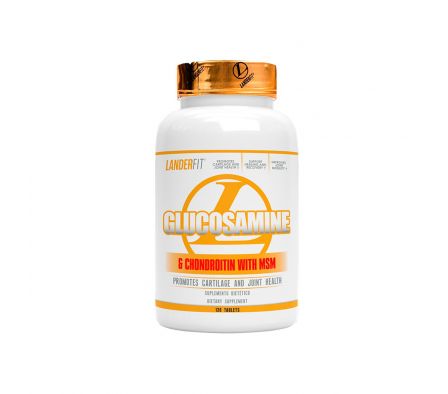 GLUCOSAMINE Y CHOND. W/ MSM LANDERFIT FR. X 120 TABL.