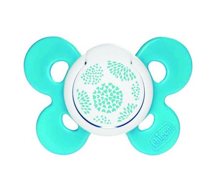 Chicco chupete comfort azul de silicona 6-12m cj1 unid.