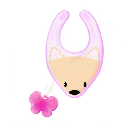 Chicco mordedor fresh 3en1 rosa 02582-10 x 1 unidad