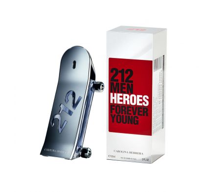 CAROLINA  212 HEROES MEN  EDT 90 ML