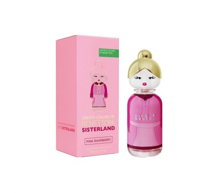 BENETTON SISTERLAND  PINK RASPBERRY EDT 80 ML