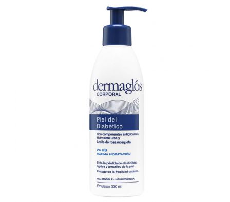 DERMAGLOS CORP. PIEL DEL DIABETICO EMULS. FR. X 300 ML.