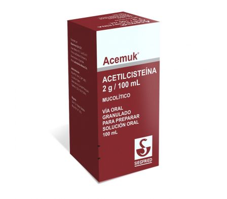 ACEMUK GRANULADO SUSP. FR. X 100 ML