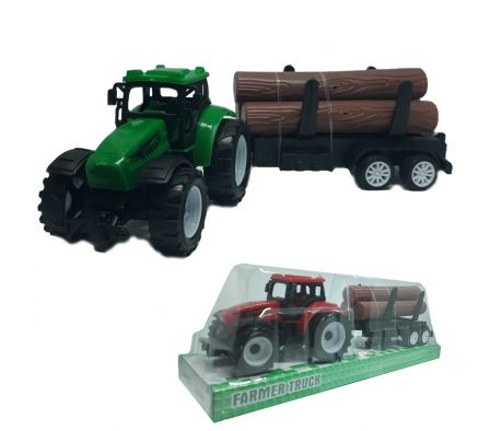 Aym tractor con rollo