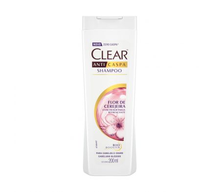 Clear sh women anticaspa flor cerejeira 200ml