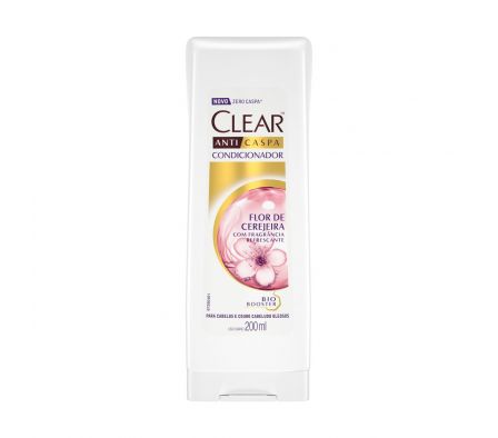 Clear acond women anticaspa flor cerejeira 200ml