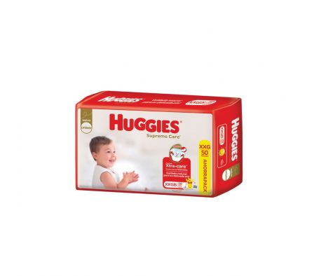 huggies natcare xxgde supreme unisex ahorrapack x 50 unid