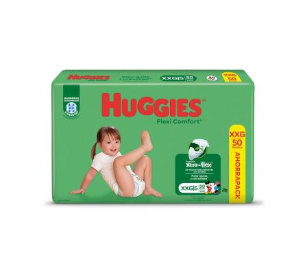 Huggies active sec xxgrande x 50 unid