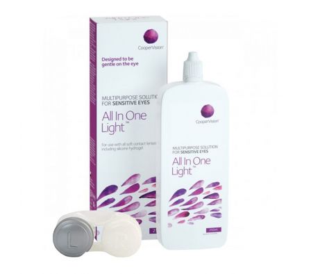 ALL IN ONE LIGHT SOL. MULTIUSO P/ OJO SENSIBLE FR. X 250 ML.
