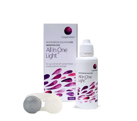 ALL IN ONE LIGHT SOL. MULTIUSO P/ OJO SENSIBLE FR. X 60 ML.