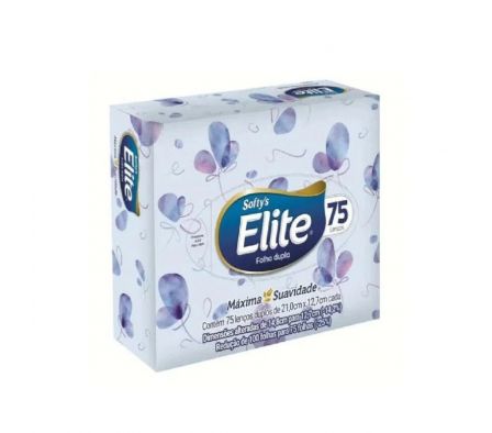 Elite Pañuelos Desechables - Caja de 75 unidades