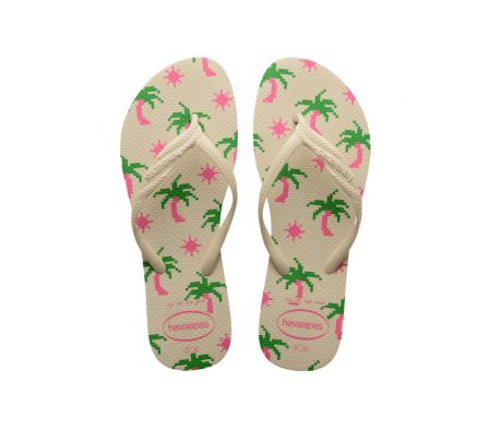 Havaianas Zapatillas Fantasia Joy Beige 33/34 - 1 Par