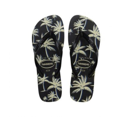 Havaianas Zapatillas Aloha Blanco Negro 37/38 - 1 Par