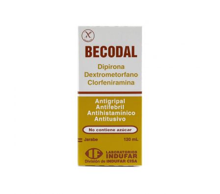 BECODAL JARABE FRASCO X 120 ML.