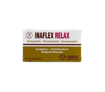 INAFLEX RELAX CJ X 12 COMPRIMIDOS