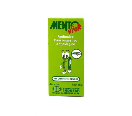 MENTO VICK JARABE CJ X 120 ML.