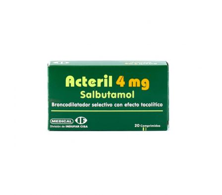 ACTERIL 4 CJ X 20 COMPRIMIDOS