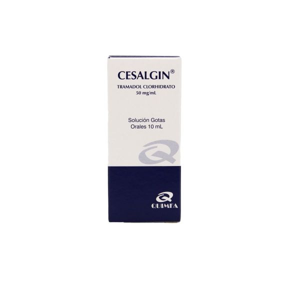 Cesalgin ® Tramadol Clorhidrato 50 mg / ml - Frasco de 10 ml