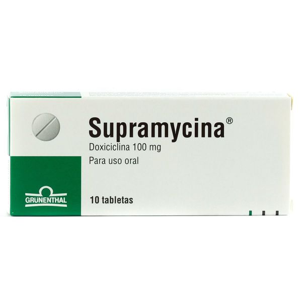 pastillas doxiciclina 100 mg