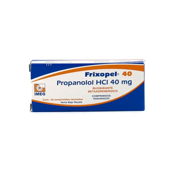 Precio de propranolol 40 mg